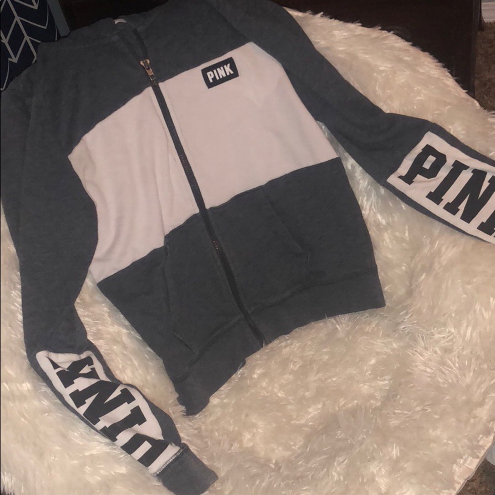 Pink Victoria secret zip up